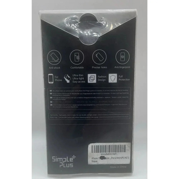 Liquid Glitter Red Lips Clear‎ Pink Red iPhone 12 & 12 Pro Case 6.1” Shockproof - Picture 4 of 4